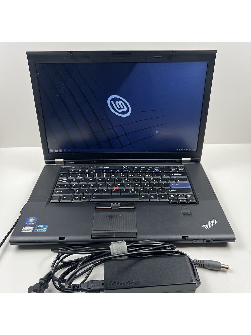 Lenovo ThinkPad T520 Intel i7-2640M 8GB 320GB HDD Linux Mint OS w/ Charger|ELP92